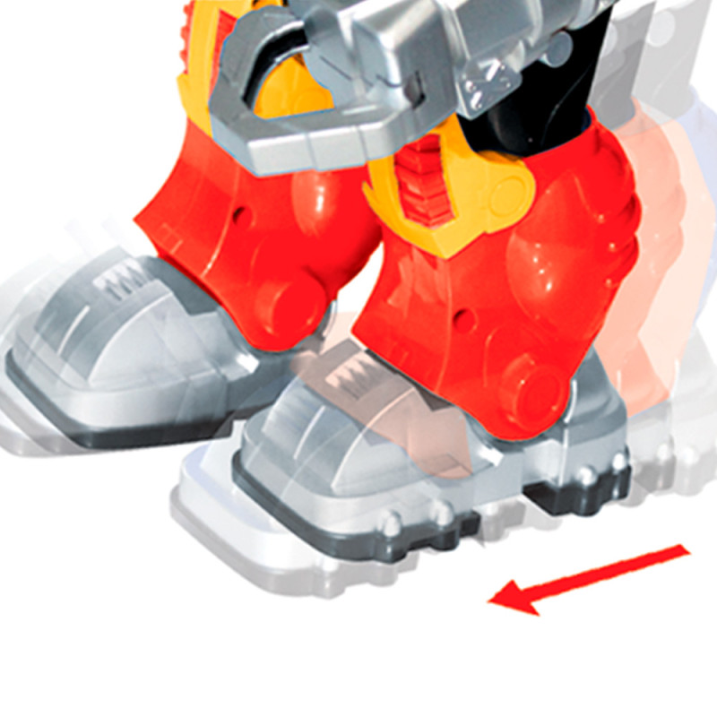 Figura de Ação - Robô com Luz e Som - Mega Mech - Toyng