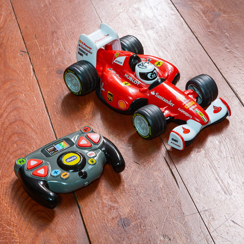 Carrinho de Controle Remoto F1 Ferrari Infantil Criança +3 Anos Carro de  Corrida Chicco - Baby&Kids