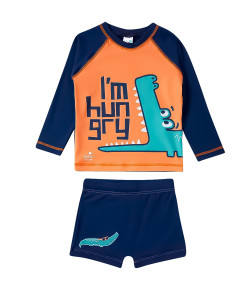 Conjunto Praia Jacarezinho Kids Proteção UV50+